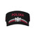 Sports Sun Visor Hats Polish Flag Polska Eagle Camping Ball Caps Empty Top Baseball Sun Cap Hat for Women Men