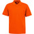 Premium Wear Men's Polo Shirts - Short Sleeves Stain Guard Polo Shirts - Orange Medium