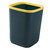 Amosfun Large Trash Bin Trash Can Kitchen Garbage Can Outdoor Bathroom Trash Can Trash Can for Desk Rubbish Bin Bathroom Wastebasket Small Trash Can Plastic Square Office Container