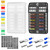 DaierTek 12 Way Fuse Block, 12 Volt Blade Fuse Block with LED Indicator 12 Circuit Fuse Box 12V ATO/ATC Marine Fuse Panel 24V with Waterproof Cover Fuse Terminals for Automotive Boat Car RV