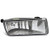 DNA Motoring FL-OEM-0113R Right OEM Fog Light/Lamp [For 06-10 Ford Explorer Sport Trac]
