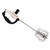 Zerodeko Manual Egg Beater Hand Mixers Hand Mixer Beaters Semi-automatic Egg Beater Handheld Frother Milk Egg Mixer Blenders Egg Blender Stainless Steel To Rotate Dedicated White