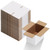 Calenzana 6x4x4 Shipping Boxes Set of 40, Small Corrugated Cardboard Box for Mailing Packing Gifts, White