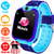 Kids Smart Watch for Boys Girls - HD Touch Screen Sports Smartwatch Phone with Call Camera Games Recorder Alarm Music Player for Children Teen Students Age 3-12 (03 Blue)