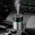Car Diffuser Humidifier Aromatherapy Diffusers for Essential Oils USB Mini Portable Cool Mist Diffuser with Colorful Lighting for Car Home Bedroom Office (Grey)