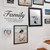 Family Like Branches On A Tree - Quote Lettering Decal Wall Decal - Black