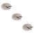 GLEAVI 3pcs Measuring Gap Feeler Gauge Metric System Tool
