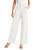 Sarin Mathews High Waisted Wide Leg Pants for Women Business Casual Dress Pant Palazzo Long Work Trousers with Pockets Off White S