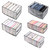 XINZY 5 PCS Clothes Organizer 5 Grids 7 Grids 9 Grids 12 Grids Closet Organizer Storage Drawer Dividers with Handle Wardrobe Clothes Organizer for Jeans Trousers T-shirt Underwear