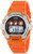 Casio Men's W-214H-4AVCF Chronograph Orange Watch