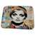 3dRose Retro Woman Mixed Media Collage - Dish Drying Mats (ddm-385430-1)