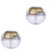 Holibanna 2pcs Oil Diffuser Diffusers for Home Humidifiers for House Crystal Aroma Humidifier House Humidifier Projection Function Aroma Diffuser USB Diffuser Aromatherapy Air Diffuser