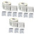 3 Rolls Stickers for Kids Tag Signs Suffocation Warning Stickers Packing Warning Sticker Suffocation Warning Decals Warning Label Paper Child Self-Adhesive Warning Sign
