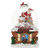 BestPysanky Santa on The Chimney Musical Snow Globe