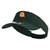 Zero Percent Icon Embroidered Cotton Twill Sun Visor - Dk Green OSFM