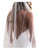 Elawbty 1 Tier Pearl Cathedral Length Wedding Bridal Veil With Metal Comb White F55