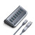 Yottamaster USB 3.2 Hub 7 Ports, 10Gbps USB Data Hub USB Splitter USB Expander for Laptop with 1.6ft Cable, Type C to USB 3.2 Gen2 Data Hub for Laptop, PC, MacBook, USB Flash Drives, HDD (1.6ft)
