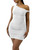 Ekaliy Women's Sexy Ruched Bodycon Dress Off Shoulder Dress Sleeveless Cocktail Dress Short White Dress S Ekaliy Women's Sexy Ruched Bodycon Dress Off Shoulder Dress Sleeveless Cocktail Dress Short White Dress S