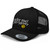 RIVEMUG Lucky Me I See Money Trucker Hat Mid Crown Curved Bill Snapback Cap Black
