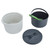 Microwave Rice Cooker, 2l Microwave Pressure Cooker Microwave Cooker with Rice Spoon Lid Strainer Microwave Steamer Small Rice Cooker for Microwave for Microwave Hot Rice(Green)