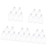 Baluue Travel Shampoo Bottles 25 pcs Soap Clear Plastic Shampoo for Lotion Refillable Empty Lotions Liquid Travel Multipurpose Containers Bottles Cream Cosmetic Travel Lotion