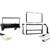 Compatible with Fits Nissan Sentra 2007 2008 2009 2010 2011 2012 Single or Double DIN Stereo Radio Install Dash Kit
