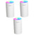 DECHOUS 3pcs Humidifier Car Air Mist Essential Oils Diffusers for Home Air Mist Diffuser Portable Humidifer Portable Essential Oil Diffuser Home Diffusers Office Plastic Aerosol Desk White
