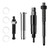 ZIBOPAR Spark Plug Extractor, Broken Spark Plug Remove Tool Kit Compatible with Ford Triton 5.4L 3 Valve (3 Tools)