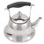 YARDWE Stainless Steel Kettle Gas Water Heater Japanese Tea Kettle Chinese Teapot Coffee Pot Gooseneck Whistle Tea Pot Boil Water Kettle Boiled Kettle Whistle Kettle Whistle Pot Make Tea