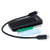 USB3.1 Type-C M.2 NVME Enclosure M Key, Based on JMS583 USB 3.1 Gen 2 (10 Gbps) to PCIe Gen 3 x2 Bridge Chip, Fit for Samsung 960/970 EVO/PRO WD Black NVME SSD (Black)