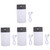 ABOOFAN Small Humidifiers 4 Sets Car Purifier Mini Portable Humidifier Tabletop Humidifier Car Air Diffuser Large Sea Shells Room Mini Humidifier Tabletop Desk Abs Indoor