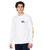Quiksilver Men's Comp Logo Long Sleeve Tee Shirt, White 241