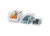 RetailSource 10 7/8" x 5 1/2" x 5" Clear Plastic Stack and Hang Bin Box