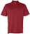 adidas Golf Men's Climacool Mesh Solid Textured Polo, University Red, L