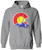 Threadrock Men's Colorado Mountain Hoodie Sweatshirt 2XL Sport Gray