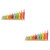 Vaguelly 2 Pcs Arithmetic Teaching Aids Toys Kids Counting Tool Mental Arithmetic Abacus Math Learning Abacuses Students Math Abacuses Counting Teaching Aid Kids Cognitive Toy Pupils Wooden