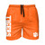 FOCO Clemson Tigers NCAA Mens Solid Wordmark Swimming Trunks