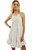 Free People Desert Days Mini White LG (Women's 12-14)
