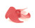 Continental Refrigeration Blade, Fan (Evap) 4 Plastic CCW (Red)
