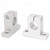 uxcell Aluminum Alloy SK20 Linear Rail Shaft Guide Support 20mm Bore Dia 2pcs