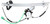 Garage-Pro Front Window Regulator Compatible with HONDA CR-V 2002-2006 LH Power with Motor
