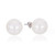 Sterling Silver Freshwater Cultured Pearl Stud Earrings, Select Quality White Pearl Stud Earrings Women's Earrings Gift
