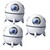 Veemoon 3pcs Colorful Lights Humidifier Car Diffusers Mini Humidifier Mini Diffuser Air Diffuser for Car Humidifier for Kids Air Humidifier Bedroom Essentials Necessity Child Heavy Fog Abs