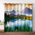Jekeno Mountain Forest Blackout Curtains Lake Sky Sunshine Wild Nature Scenic Scenery Landscape Decor for Bedroom Living Room Grommet Window Drapes 2 Panel Set, 52"x63" Jekeno Mountain Forest Blackout Curtains Lake Sky Sunshine Wild Nature Scenic Scenery Landscape Decor for Bedroom Living Room Grommet Window Drapes 2 Panel Set, 52"x63"