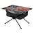Emelivor Watercolor American Flag Dollar Folding Camping Table Portable Beach Table with Carry Bag Small Card Table for Camping Picnic BBQ Backpacking Beach
