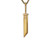 Extra Large Fantasy RPG VII Remake Cloud Buster Sword Pendant Necklace (Golden)