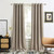 RYB HOME Camel Beige Velvet Curtains 96 inches, Room Darkening Thick Velvet Drapes for Farmhouse Decoration Privacy Window Treatment for Bedroom Dining Room, W52 x L96 inches, 2 Panels
