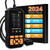 Aorika Professional OBD2 Scanner Diagnostic Tool Car Check Engine, Engine Code Reader with Reset OBDII/EOBD Car Diagnostic Scan Cloud Print Tools, for All Vehicles After 1996