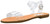 Steve Madden Women's Donddi Sandal, Clear, 8.5 M US