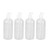 Cabilock Hand Soap Dispenser 4PCS White handwashing Fluid Squeeze Bottle Travel Vial Pump-Bottles Liquid Dispenser Shampoo Clear soap Dispenser Dispenser Bottle Cosmetic Lotion